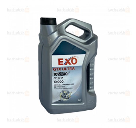 HUILE EXO 10W40 4L vente pieces auto pas cher en tunisie 